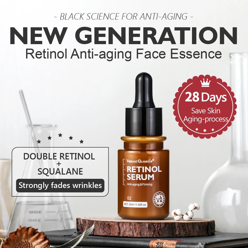 Retinol Face Cream and Eye Serum 2 Pcs