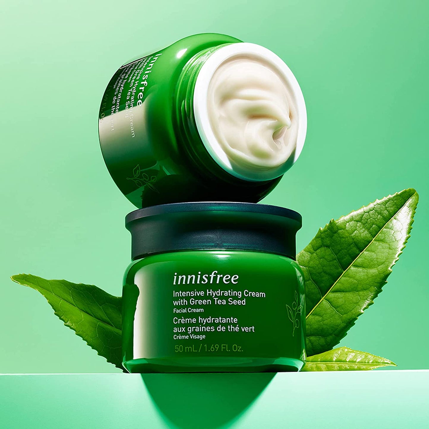 Green Tea Seed Intensive Hydrating Cream Face Moisturizer , 1.69 Fl Oz (Pack of 1)